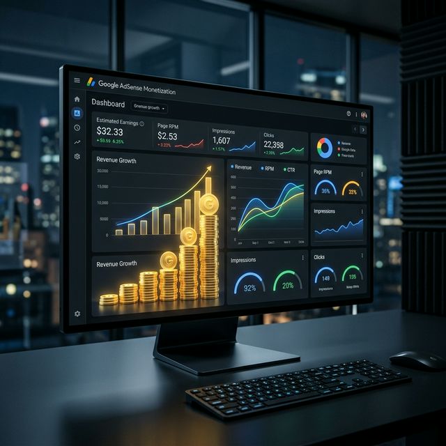 Passives Einkommen mit Google AdSense: Der ultimative Guide für 2026